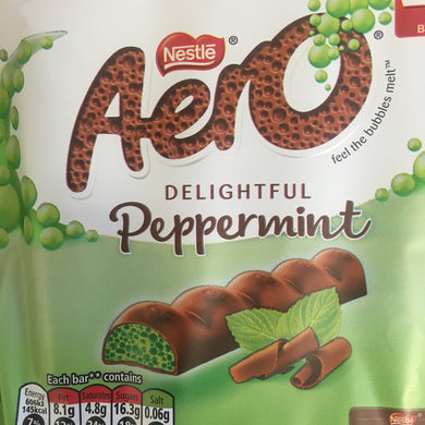 12x Nestle Aero Peppermint Mint Chocolate Bars (3 Packs of 4x27g)