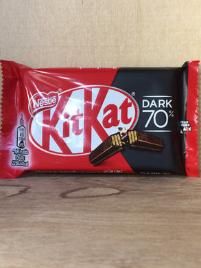 18x Nestle KitKat Dark 70% Chocolate (2 Packs of 9x41.5g 4 Finger Bars)