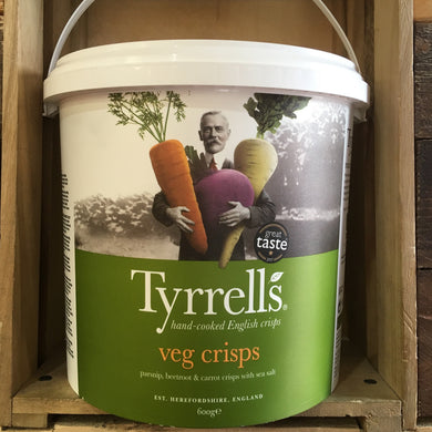 Tyrrells Mixed Root Veg Crisps 600g Tub