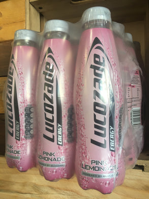12x Lucozade Energy Pink Lemonade (12x500ml)