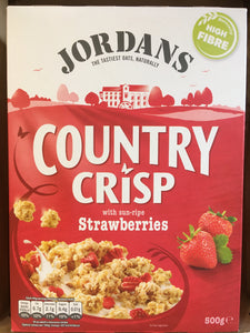 Jordans Country Crisp Strawberries 500g