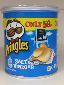 Pringles Salt & Vinegar 40g