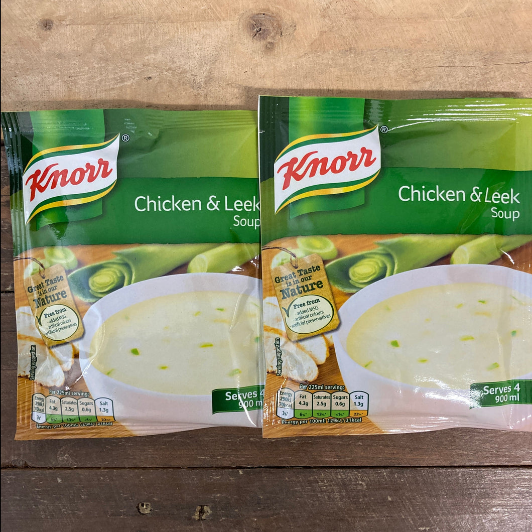 Knorr Chicken and Leek Dry Soup Mix 60g