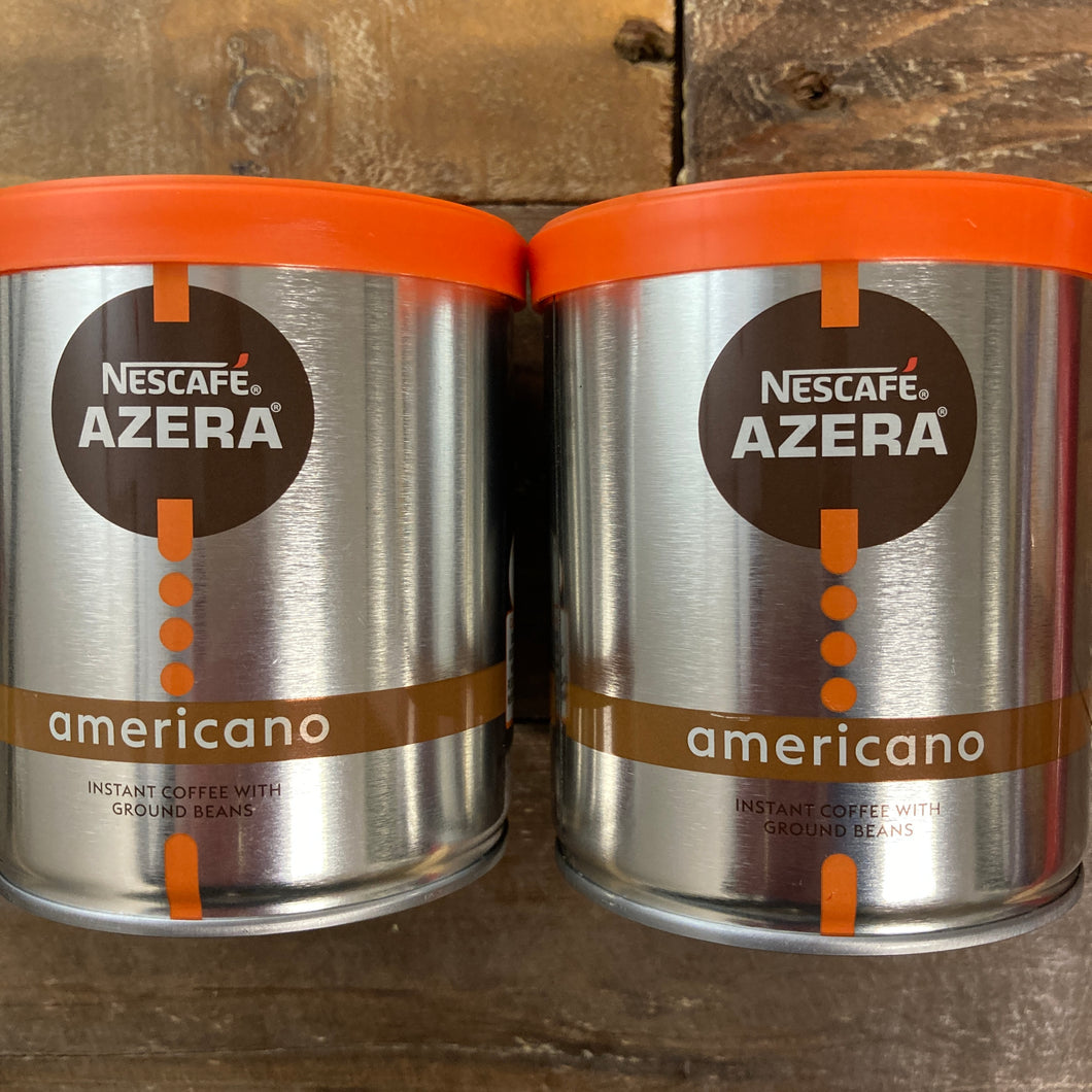 2x Nescafe Azera Americano Instant Coffee Tubs (2x60g)