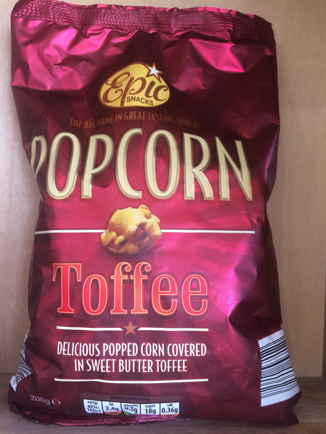Low Price Toffee Popcorn 200g