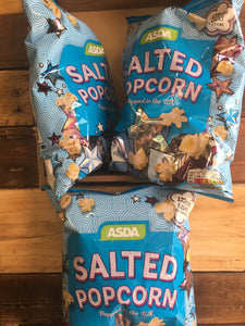 3x Low Price Salted Popcorn (3x80g)