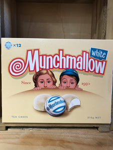 Munchmallow White Tea Cakes (12x17.5g) 210g