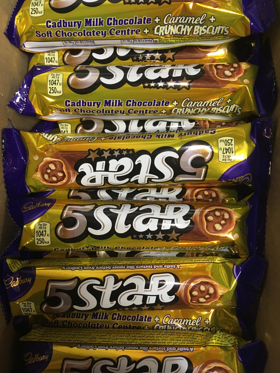 12x Cadbury 5 Star (12x48.5g)