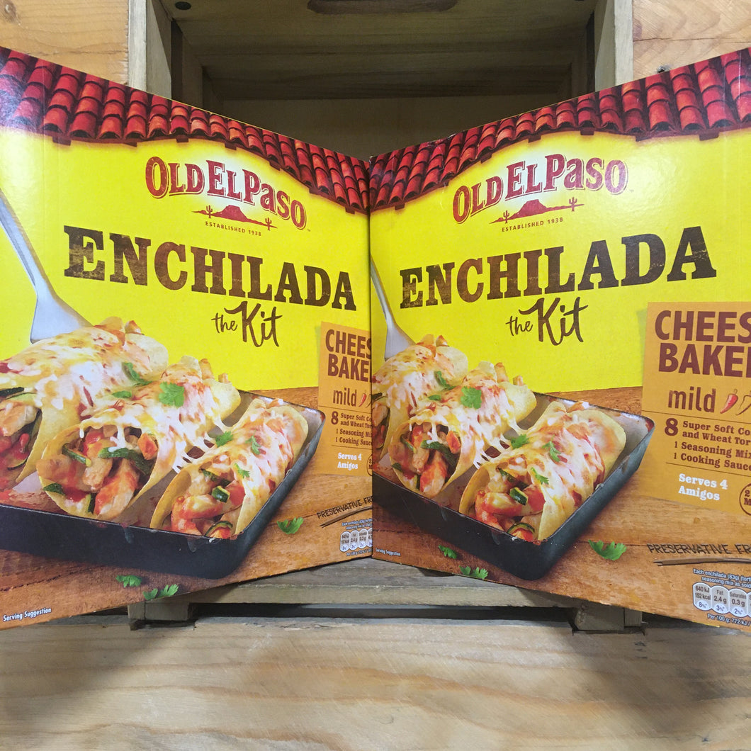 2x Old El Paso Cheesy Baked Enchilada Kit (2x663g)