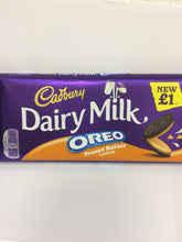 Cadbury Dairy Milk Oreo Peanut Butter Flavour 120g Bar