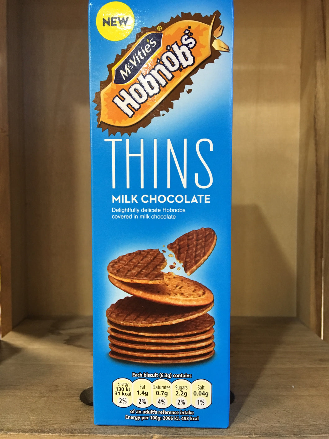 McVities's Hobnobs' Thins Milk Chocolate Biscuits 170g