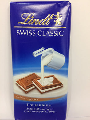 Lindt Double Milk Chocolate 100g