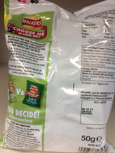 Walkers Lime & Black Pepper 50g Bag