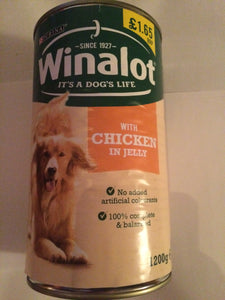 Winalot Dog Food with Chicken in Jelly 1.2kg