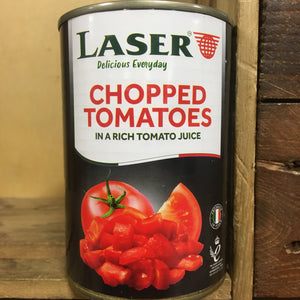 Laser Italian Chopped Tomatoes in Tomato Juice 400g