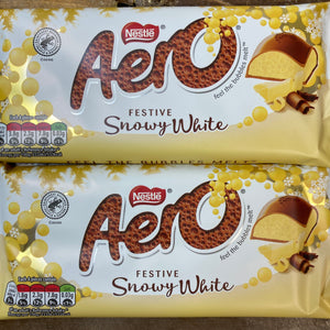 3x Aero Creamy White Milk Chocolate Sharing Bars (3x90g)