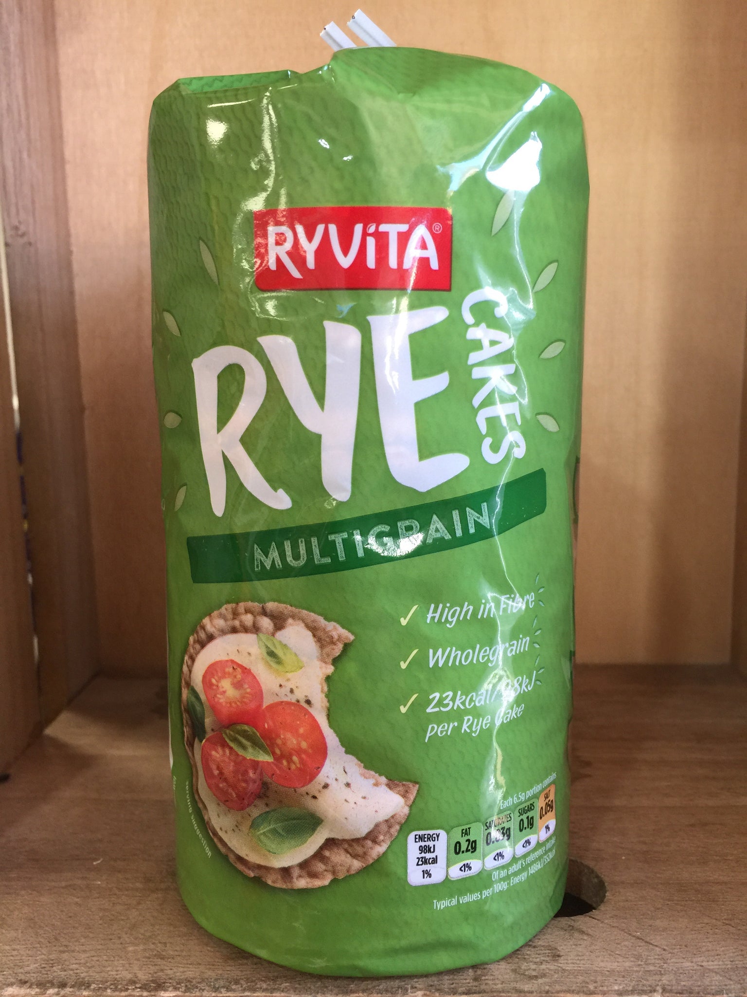 Ryvita Multigrain Crispbread Crunchy Rye