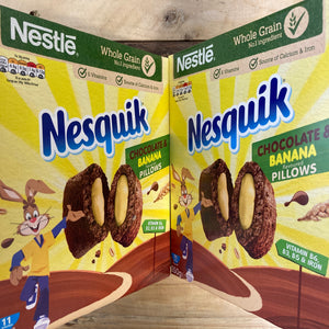 2x Nesquik Chocolate & Banana Flavoured Pillows (2x350g)