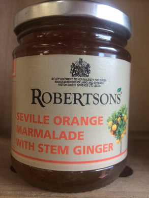 Robertsons Seville Orange Marmalade with Stem Ginger 340g