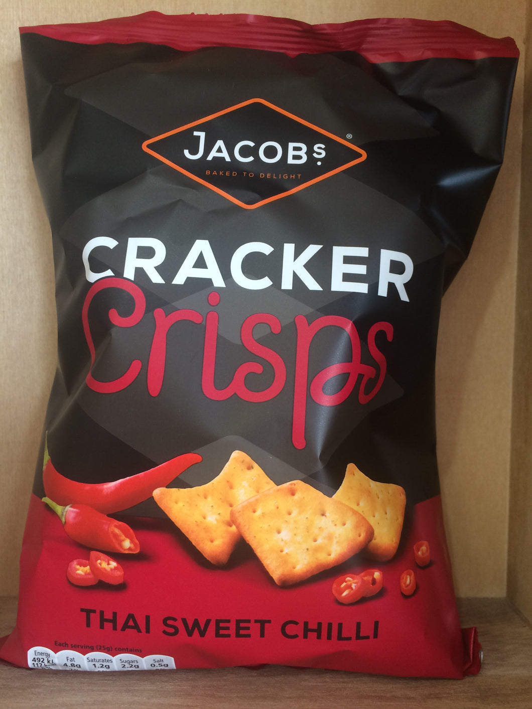 Jacobs Thai Sweet Chilli Cracker Crisps 150g