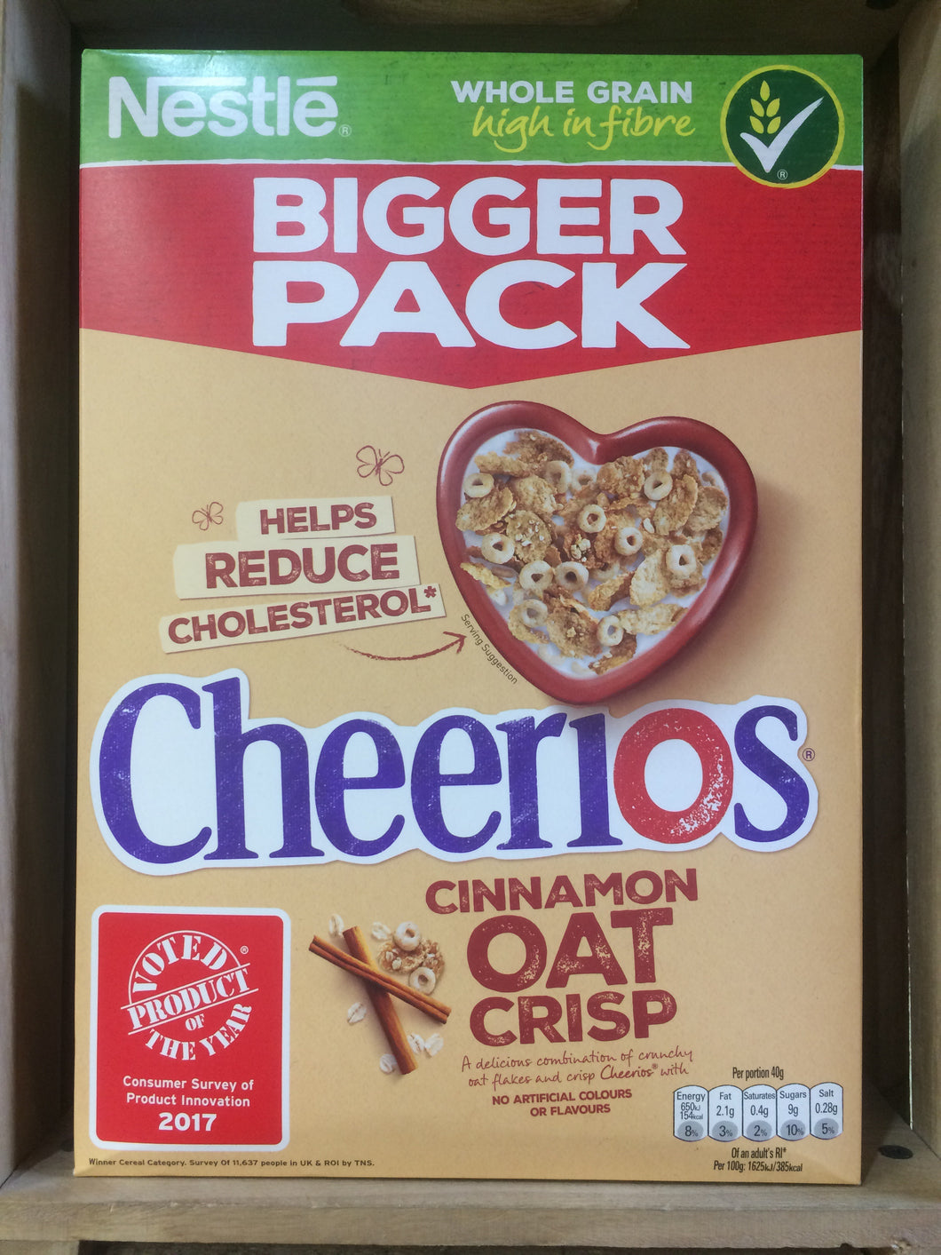 Nestle Cheerios Cinnamon Oat Crisp 440g