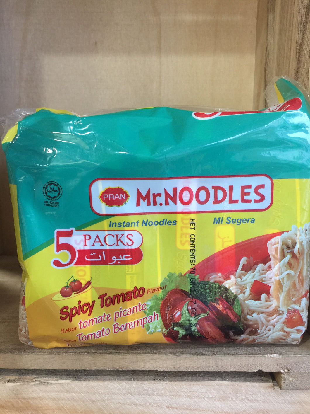 Mr Noodles Spicy Tomato Flavour Instant Noodles 5x75g