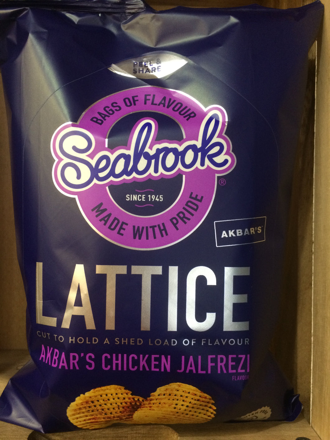 Seabrooks Latice Akbars Chicken Jalfrezi 120g