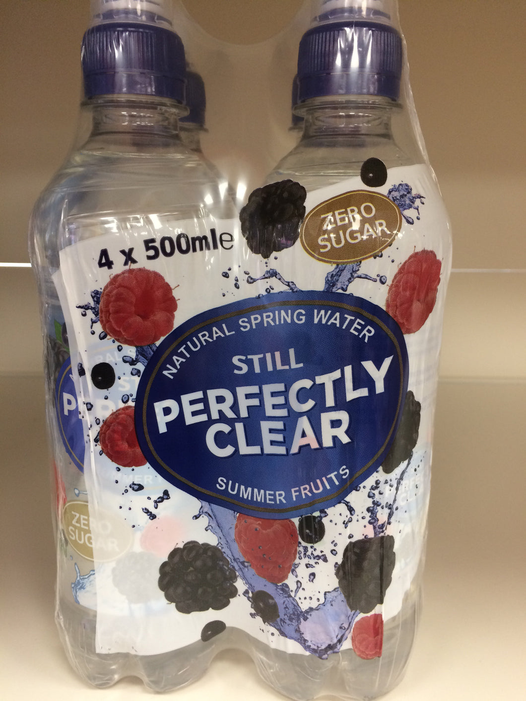 Perfectly Clear Still Water Summer Fruits 4x500ml