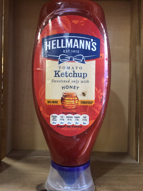 Hellmann's Tomato Ketchup Sweetened with Honey 818g