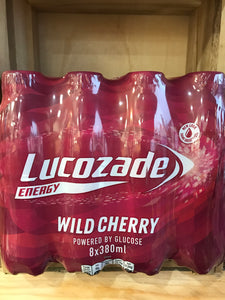 Lucozade Wild Cherry 8x380ml