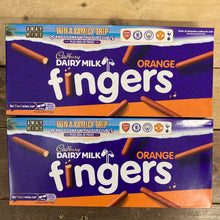 Cadbury Dairy Milk Chocolate Orange Finger Biscuits 114g