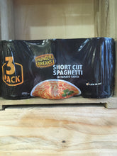 Hunger Breaks Short Cut Spaghetti in Tomato Sauce 3 Pack (3x395g)