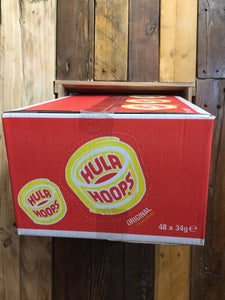 48x Hula Hoops Original Potato Rings (48x34g)