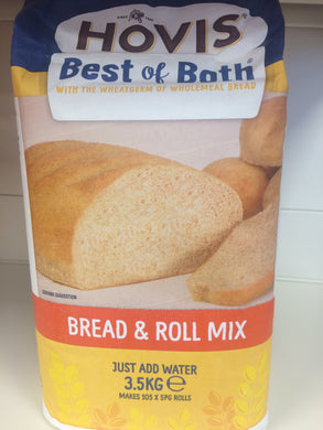 Hovis Best of Both Bread & Roll Mix 3.5kg - Just Add Water