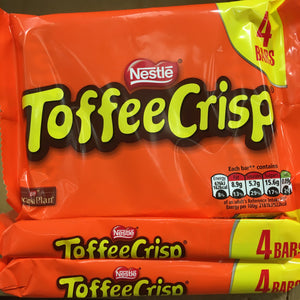 12x Toffee Crisp Milk Chocolate Bars (3 Packs of 4x31g)