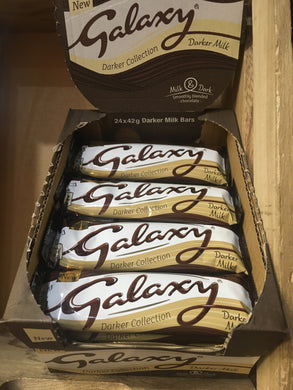 24x Galaxy Darker Milk Chocolates (24x42g)