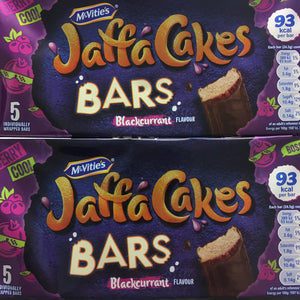 20x McVitie's Jaffa Cakes Blackcurrant Cake Bars (4 Packs of 5 Cake Bars)