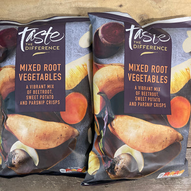 Sainsburys Taste the Difference Vegetable Crisps 100g