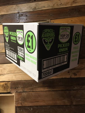 12x Space Raiders Pickled Onion 86.5g