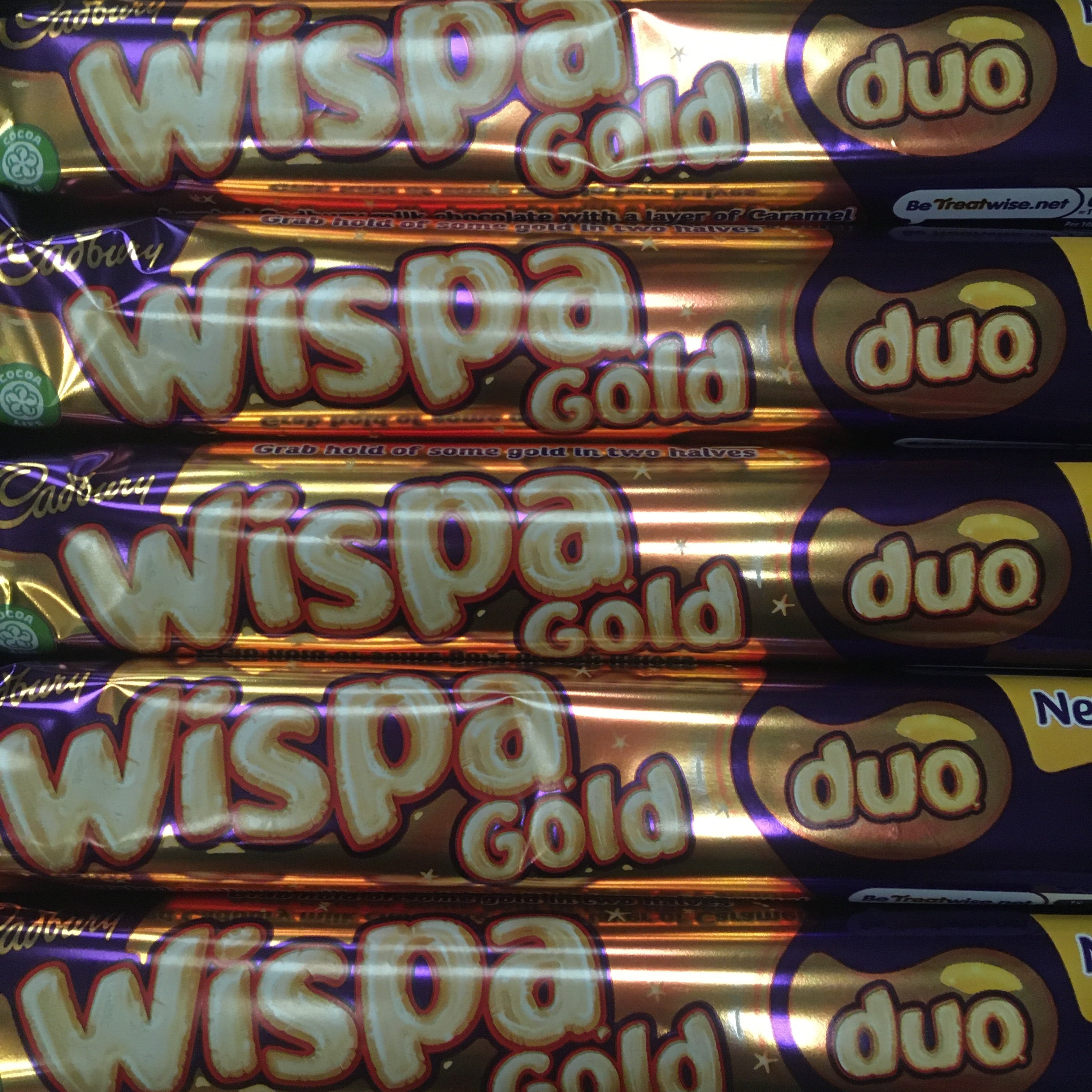 12x Cadbury Wispa Gold Duo Chocolate Bar (12x72g)