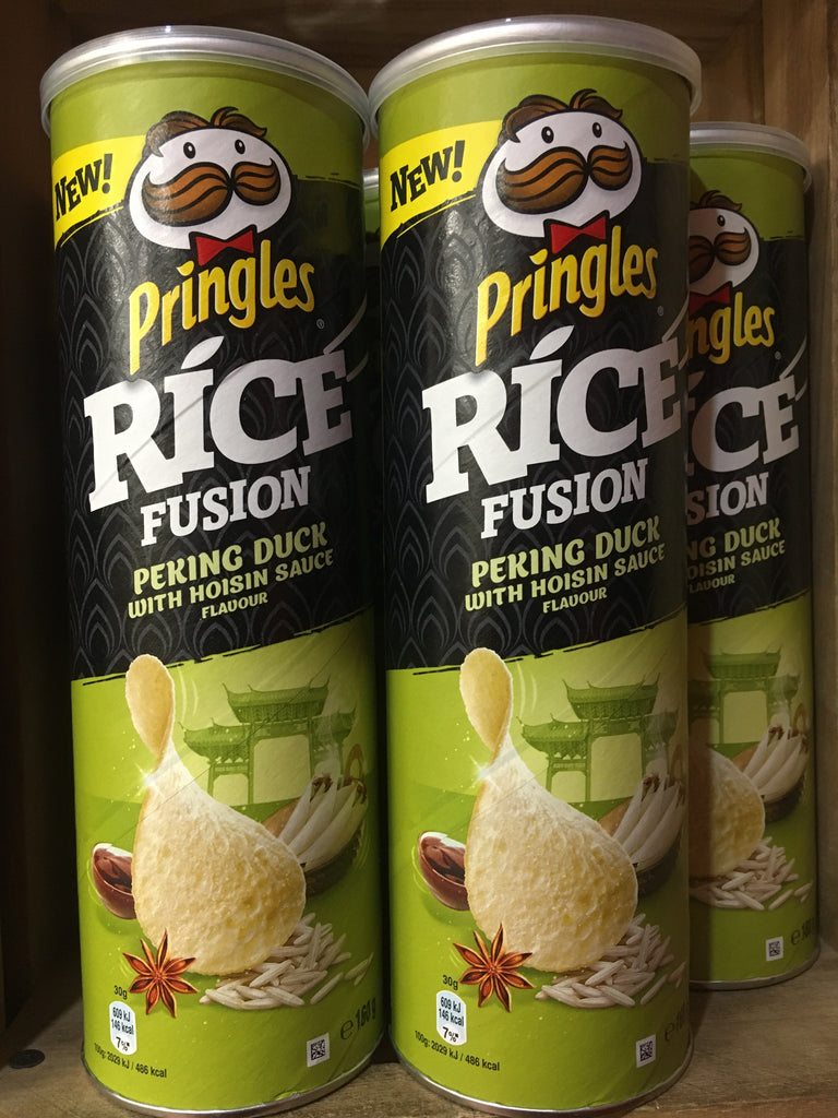 Pringles Rice Range 5x Pringles Rice Fusion Peking Duck with Hoisin Sauce Flavour (5x160g ...