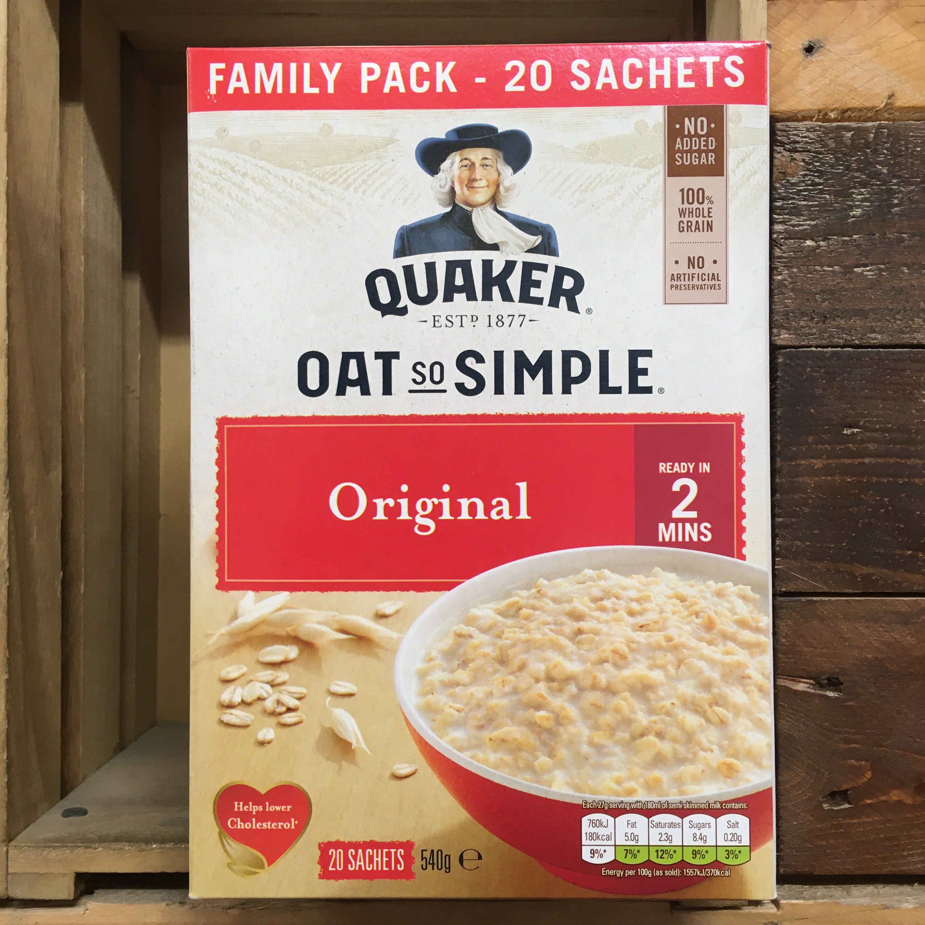 Quakers Oats Sachets