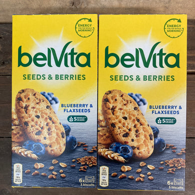 Belvita Blueberry & Flaxseeds Biscuits