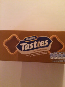 McVitie's Tasties Caramel Squares Biscuits 4x 2 pack 127g