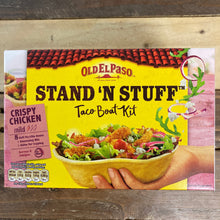 2x Old El Paso Stand N Stuff Crispy Chicken Taco Kits (2x351g)