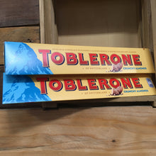 2x Toblerone Milk Chocolate with Crunchy Almonds Large Bars (2x360g)