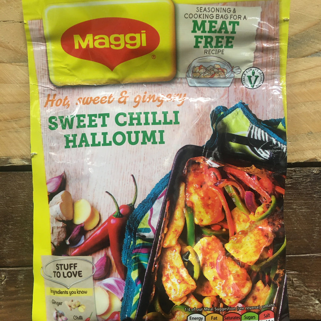 2x MAGGI So Juicy Sweet Chilli Halloumi Recipe Mix (2x44g)