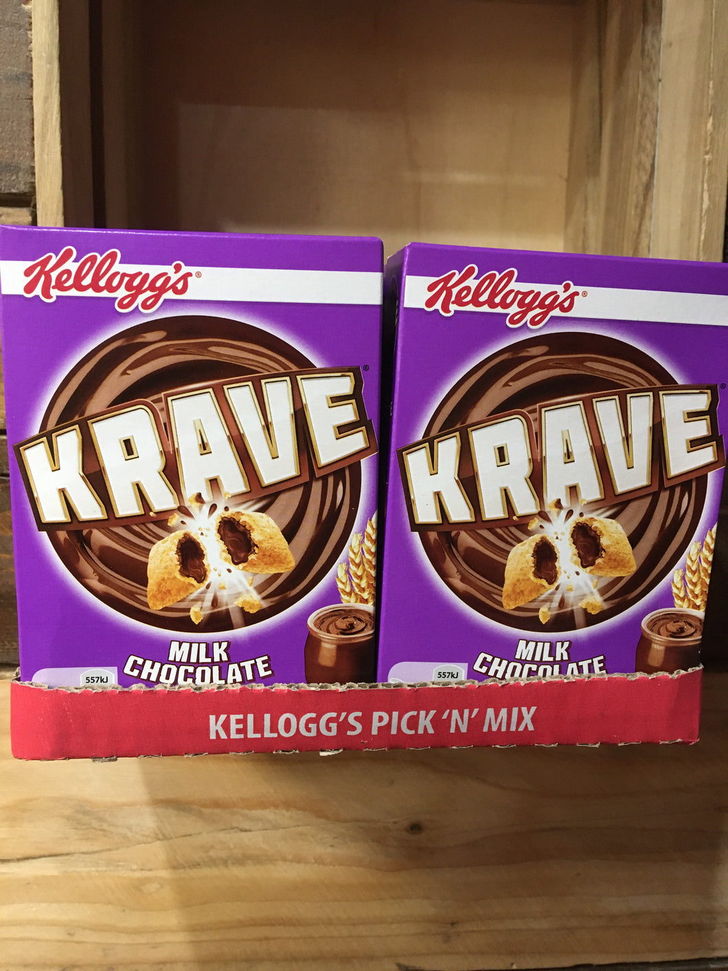 8x Kellogg's Krave Milk Chocolate (8x30g)