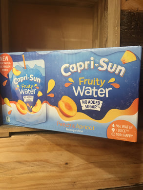Capri Sun Fruity Water Peach & Apricot 10x200ml
