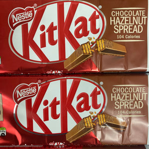 27x KitKat 2 Finger Chocolate Hazelnut Spread Bars (3 Packs of 9 Bars)